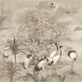 Crane Sépia